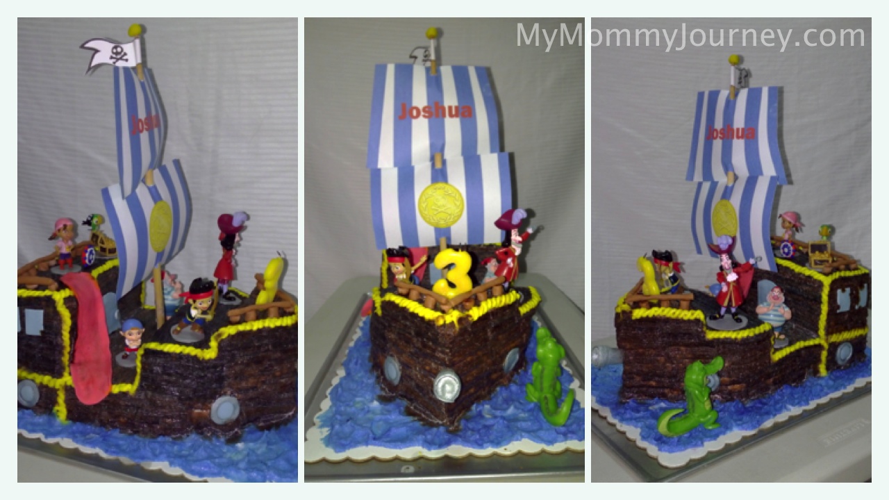 pirate birthday cake, pirate theme cake, ship cake