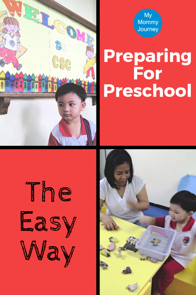 preparing for preschool