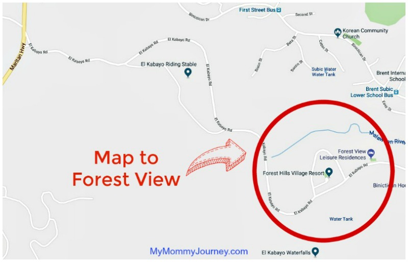 map to subic forest view, house to stay in subic, subic house, subic house for rent overnight, subic house near the beach, forest view, subic