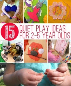 Quiet Play Activities For Toddlers And Preschoolers