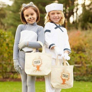 trick or treat, halloween bags, trick or treat bags