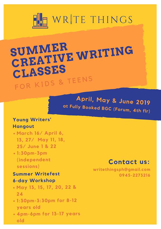 creative writing for kids, summer creative writing classes, summer classes for kids, summer classes for kids 2019