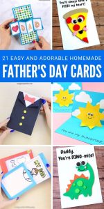 father's day quarantine easy homemade cards