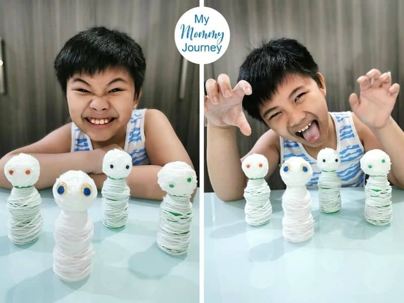 Mummy Yakult bottle craft for kids